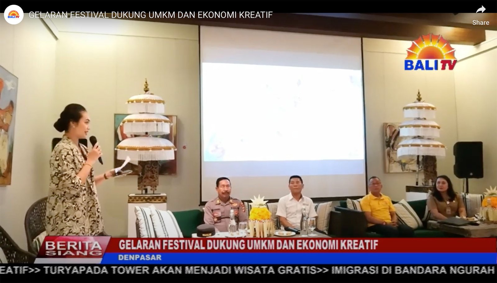 Gelaran Festival Dukung Umkm Dan Ekonomi Kreatif