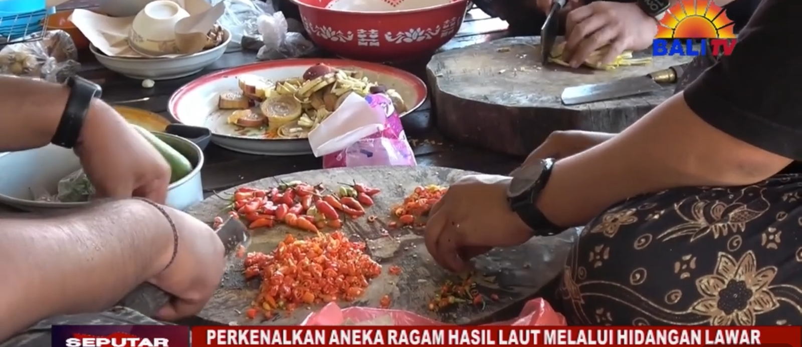 PERKENALKAN ANEKA RAGAM HASIL LAUT MELALUI HIDANGAN LAWAR